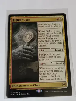 MTG - Fighter Class: Adventures in the Forgotten Realms NM - Image 1