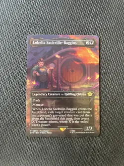Lobelia Sackville-Baggins #399 (Borderless Foil) MtG: Lord of the Rings - Image 1