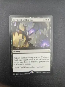 MTG Torment of Hailfire Hour of Devastation Card 077/199 Regular Rare - Image 1