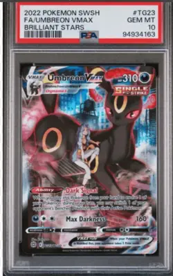 âš«ï¸MYSTERY GRADED 10 UMBREON POKEMON ULTRA RARE CARDâš«ï¸ PSA 10 |CGC 10 |BECKETT 10 - Image 7