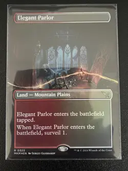 MTG English Elegant Parlor (Borderless) NM Foil Murders at Karlov Manor - Image 1