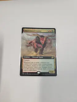 MTG Quartzwood Crasher (Extended Art) Ikoria: Lair of Behemoths NM/Never Played  - Image 1