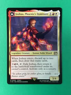 Joshua, Phoenix's Dominant  - 0229 - Final Fantasy- MTG Magic The Gathering - Image 1