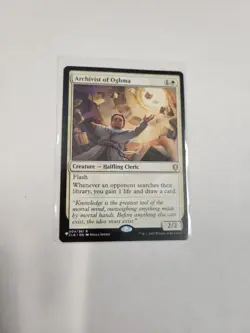 MTG Archivist of Oghma The List Reprints Regular Rare - Image 1