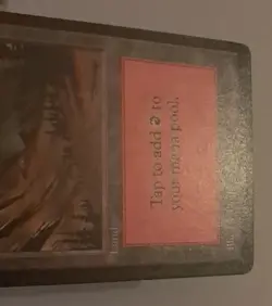 Mountain MP MTG Magic the Gathering Beta Basic Land (C) - Image 4