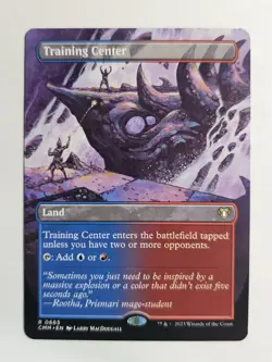 MTG Training Center Borderless Commander Masters NM CMM 665 - Image 1