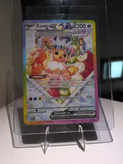 Pokemon Prismatic Evolutions Super-Premium Collection Eevee EX Promo 174 - Image 1