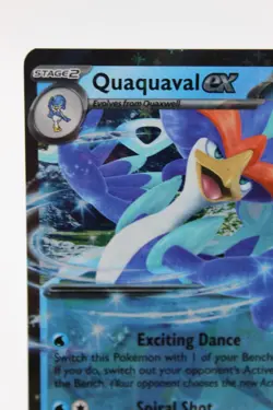 Pokemon TCG Paldea Evolved Quaquaval EX 052/193 - Near Mint - Holo - Image 3
