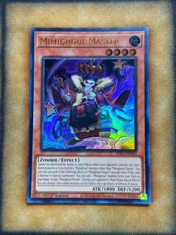 Yugioh Mimighoul Master INFO-EN090 Ultra Rare 1st Ed NM - Image 1