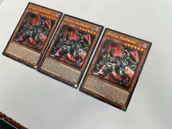 3x Bystial Baldrake (Playset) BLMR-EN069 Ultra Rare 1st Ed NM Yugioh! - Image 3