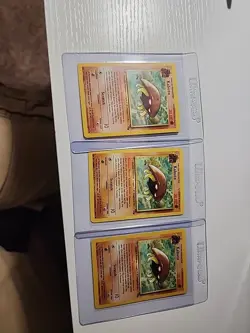 3x KABUTO - Fossil Set - 50/62 - Pokemon Card - Unlimited Edition - NM - Image 4