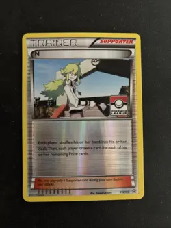 N - BW100 - Pokemon Black & White Promo League Promo Rare Card LP - Image 1