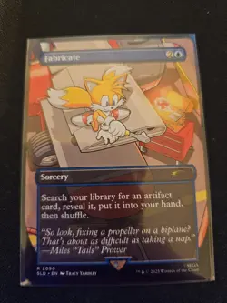Fabricate MTG Secret Lair x Sonic the Hedgehog Nm/M - Image 1