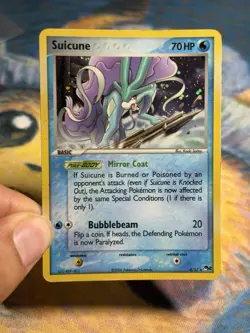 Suicune 4/17 EX Era Pop Series 2 Holo Rare Promo 2006 Pokemon Card - Image 3