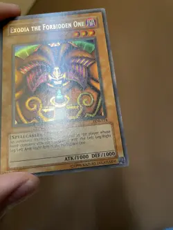 Yugioh Exodia The Forbidden One LOB 2002 OG Unlimited NM - Image 2