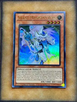 Yugioh Silent Magician Zero LEDE-ENSP1 Ultra Rare Limited Edition NM - Image 1