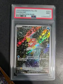 Pokemon TCG Magikarp Holo Card 203/193 Paldea Evolved - Image 1