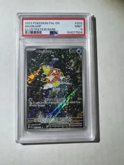 Pokemon TCG Magikarp Holo Card 203/193 Paldea Evolved - Image 1