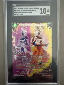 Dragon Ball Super Card Game SS Son Goku & Frieza, Miraculous Conclusion Cross... - Image 1