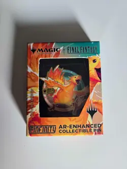 MTG Pinfinity Final Fantasy Exclusive AR Enhanced Pin Badge Chocobo Racing Promo - Image 3