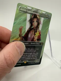 MTG English Aerith Gainsborough (Borderless) (Surge Foil) NM Foil - Image 5
