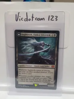 Sephiroth, Fabled SOLDIER- Mythic Regular- #115 MTG Final Fantasy - Image 1