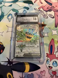 Pokemon Teal Mask Ogerpon EX 166 Black Star Promo CGC 10! - Image 1