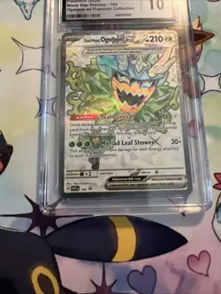 Pokemon Teal Mask Ogerpon EX 166 Black Star Promo CGC 10! - Image 2