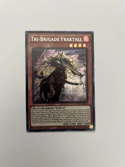 Yugioh Tri-Brigade Fraktall MP21-EN171 1st Edition Secret Rare Holo - NM-MINT - Image 1