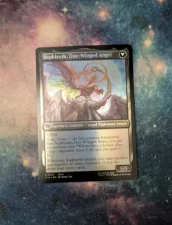 Sephiroth Fabled Soldier Final Fantasy Magic: The Gathering Card FOIL - Image 3