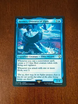 Hermes, Overseer of Elpis R MTG Commander: Final Fantasy M/NM, English - Image 1