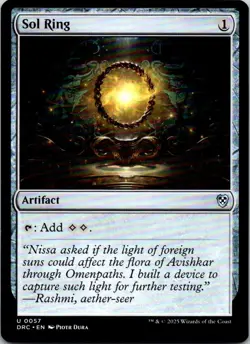 Sol Ring (0057) - 57 - Commander: Aetherdrift - Magic MTG - NM - Image 1