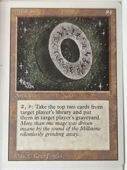 Millstone - Revised Edition Core Set - Magic the Gathering MTG Nice! - Image 1
