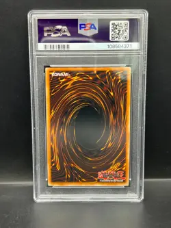 Yugioh PSA 8 NM-MT Dark Magician of Chaos IOC-065 Ultra Rare 1st Edition S#4371 - Image 2