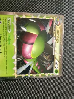 Yanmega Prime Holo Ultra Rare Vintage Pokemon Card NM/LP+ Triumphant 98/102 HGSS - Image 2