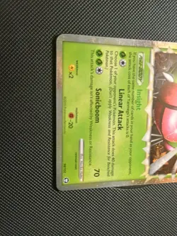 Yanmega Prime Holo Ultra Rare Vintage Pokemon Card NM/LP+ Triumphant 98/102 HGSS - Image 3