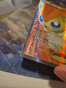 PokÃ©mon TCG Victini EX Full Art Ultra Rare Holo Card 131/135 Plasma Storm - Image 8