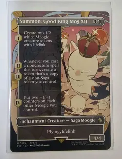 Mtg - Summon: Good King Mog XII (Borderless) - Commander: FINAL FANTASY - Rare - Image 1