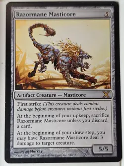 Razormane Masticore - 10th Edition Core Set - Magic the Gathering MTG Nice! - Image 1
