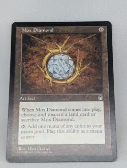 Mox Diamond Stronghold MTG Magic: The Gathering rare Reserved List vintage NM - Image 3