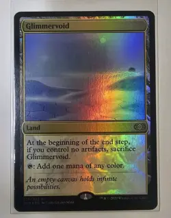 Mtg - Glimmervoid (Foil) - Double Masters (2XM) - Rare - NM - Image 1