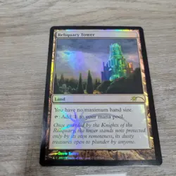 MTG Foil Reliquary Tower FNM Promo Magic - NM - Image 2
