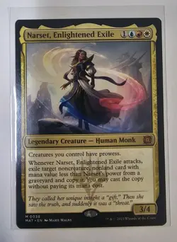 Mtg - Narset, Enlightened Exile - March of the Machine: The Aftermath- Mythic NM - Image 1