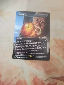 Dino DNA Borderless Universes Beyond Jurassic World MTG NM - Image 1