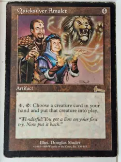 Quicksilver Amulet - (MP) Urza's Legacy - Magic the Gathering MTG - Image 1