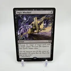 Imp's Mischief #167 (NM) Commander Masters MTG Rare - Image 1