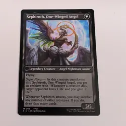 MTG Sephiroth Fabled Soldier/One Winged Angel #0115 Final Fantasy M/NM - Image 1