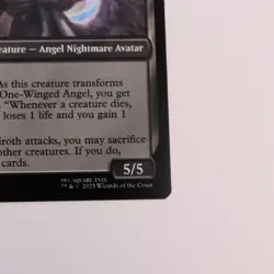 MTG Sephiroth Fabled Soldier/One Winged Angel #0115 Final Fantasy M/NM - Image 3