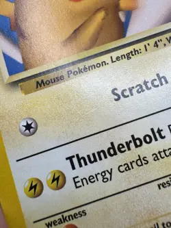 Pokemon TCG - Pikachu #26 Non-Holo Black Star (SNAP) Promo - Image 3