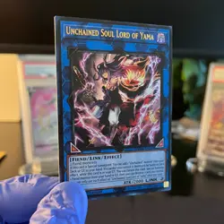 Yugioh! Unchained Soul Lord of Yama DUNE-EN049 Ultra Rare NM â€“ Duelist Nexus - Image 1
